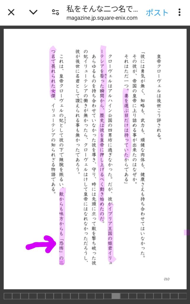 私をそんな二つ名で呼ばないで下さい！　マークアップ